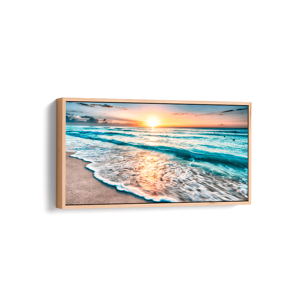 Quadro Pôr do Sol no Mar