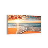 Quadro Entardecer na Praia