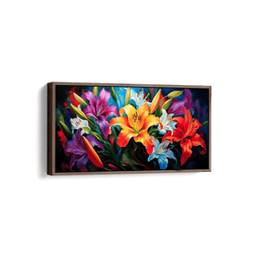 Quadro Flores Brilhosas